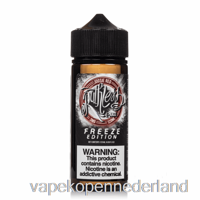Vape Nederland Joosie Rood - Vrieseditie - Meedogenloze Damp - 120ml 0mg